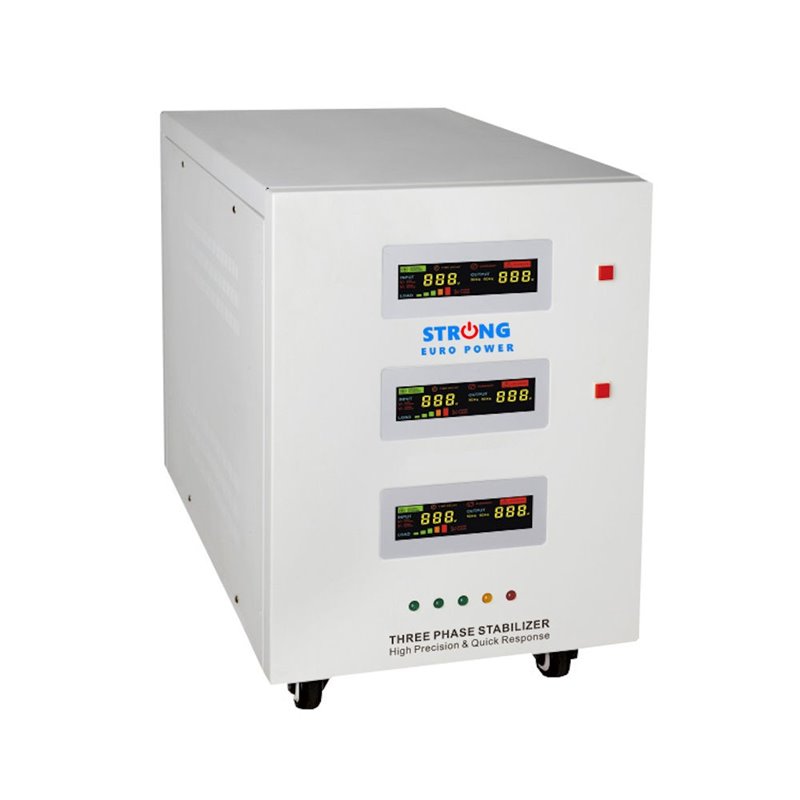 Strong Euro PowerStabilizator tensiune cu servomotor Strong 15KVA 173V-450V trifazic Strong Euro PowerStabilizator tensiune cu servomotor Strong 15KVA 173V-450V trifazic