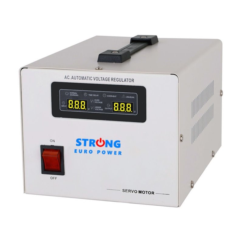 Strong Euro PowerStabilizator tensiune cu servomotor Strong 2000VA 100V-260V monofazic Strong Euro PowerStabilizator tensiune cu servomotor Strong 2000VA 100V-260V monofazic