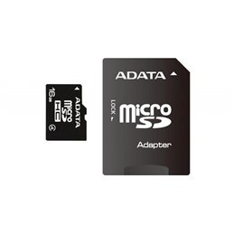 ADATAMICROSDHC 16GB CL4 ADATA AUSDH16GCL4-RA1