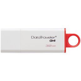 Kingston 32GB USB 3.0 DataTraveler I G4 (White + Red) EAN: 740617220469