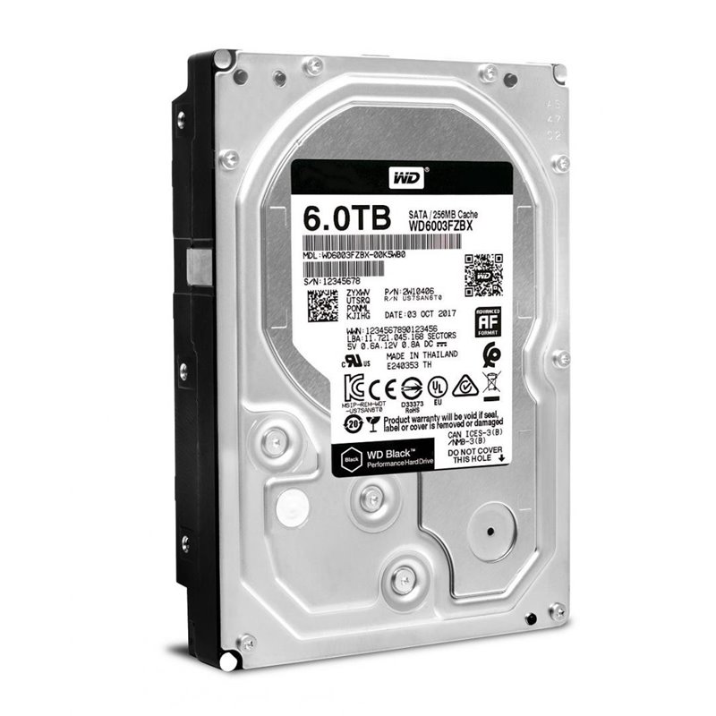 WDWD HDD3.5 6TB SATA WD6003FZBX WDWD HDD3.5 6TB SATA WD6003FZBX