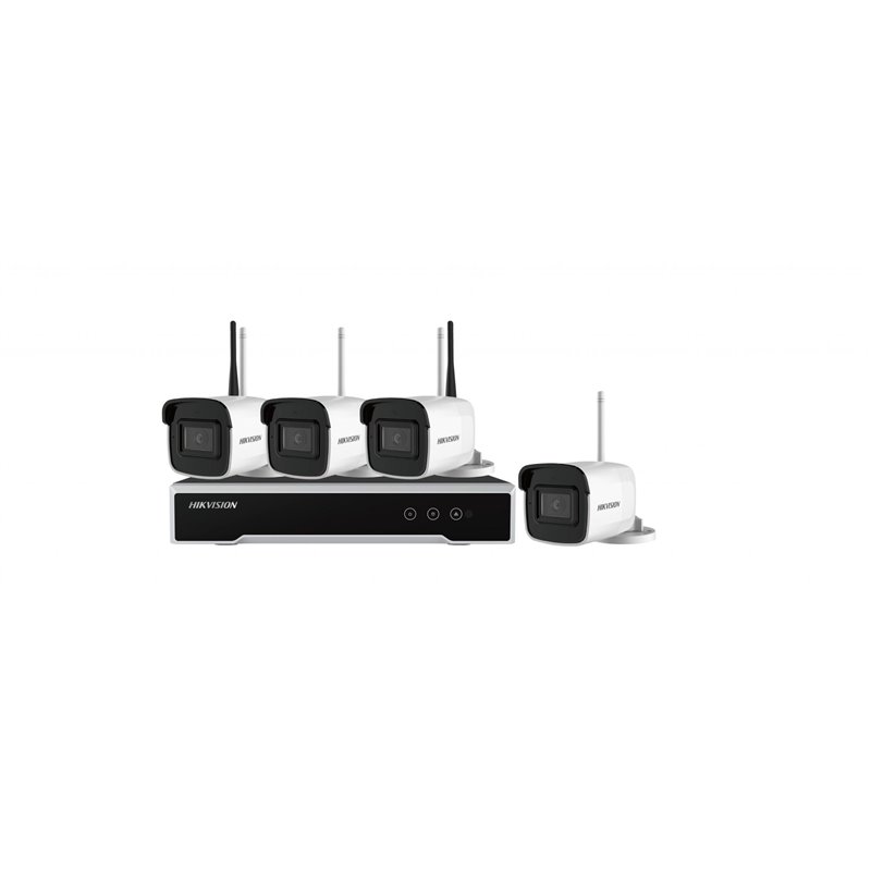 KIT 4CAMERE BULLET+1NVR+1HDD WIFI 4MP