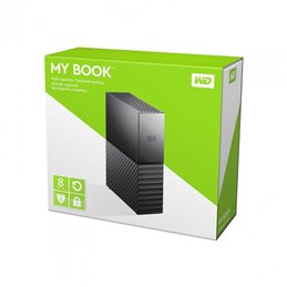 WDEHDD 8TB WD 3.5" MY BOOK USB3.0 BK